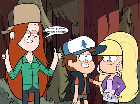 gravity falls wendy and dipper|gravity falls wendy kidnapped.